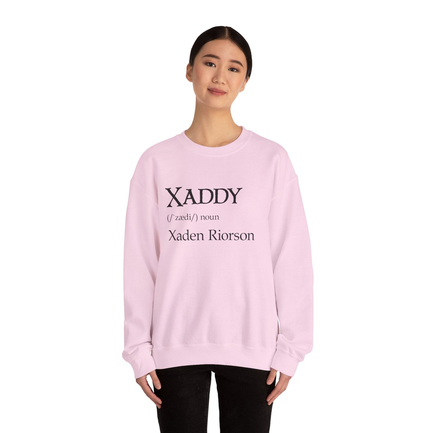 Xaddy Fantasy - Inspired Unisex Crewneck Sweatshirt, Adventure Themed Gift, Cozy Casual Wear, Perfect for Book Lovers, Ideal for Birthdays or - Awfullynerdy.co