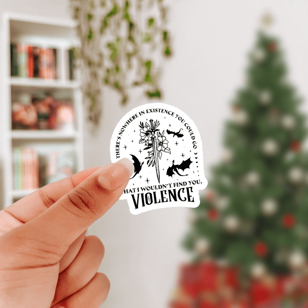 Xaden Quote Sticker - Awfullynerdy.co