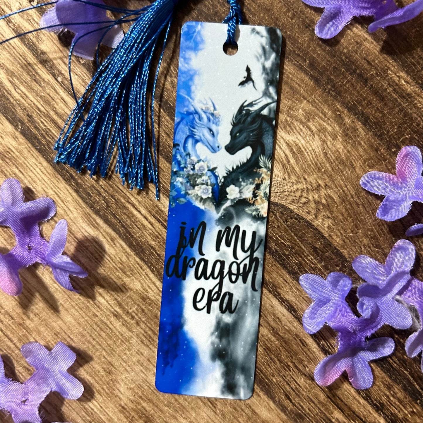 Fourth Wing In My Dragon Era Metal Bookmark - Awfullynerdy.co