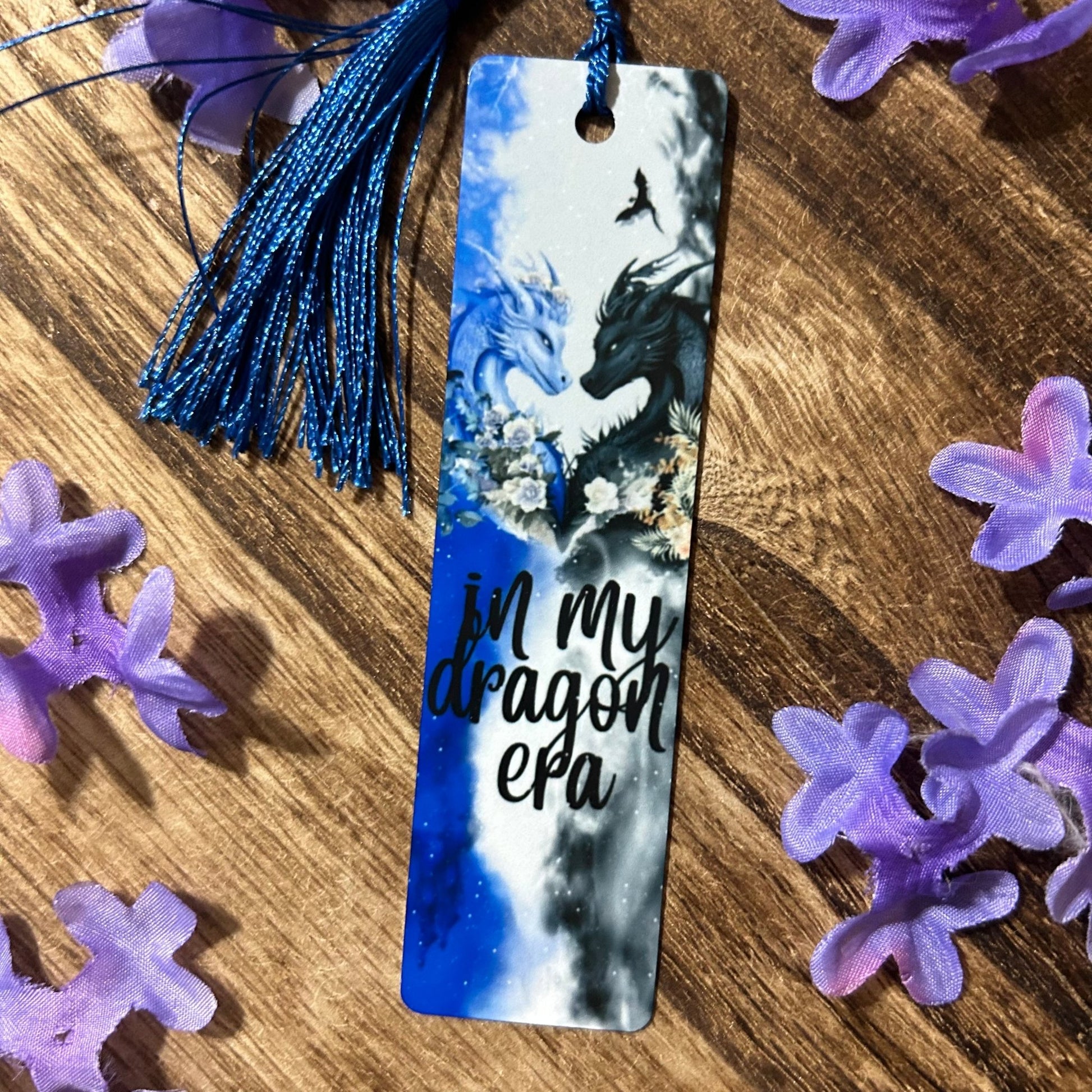 Fourth Wing In My Dragon Era Metal Bookmark - Awfullynerdy.co