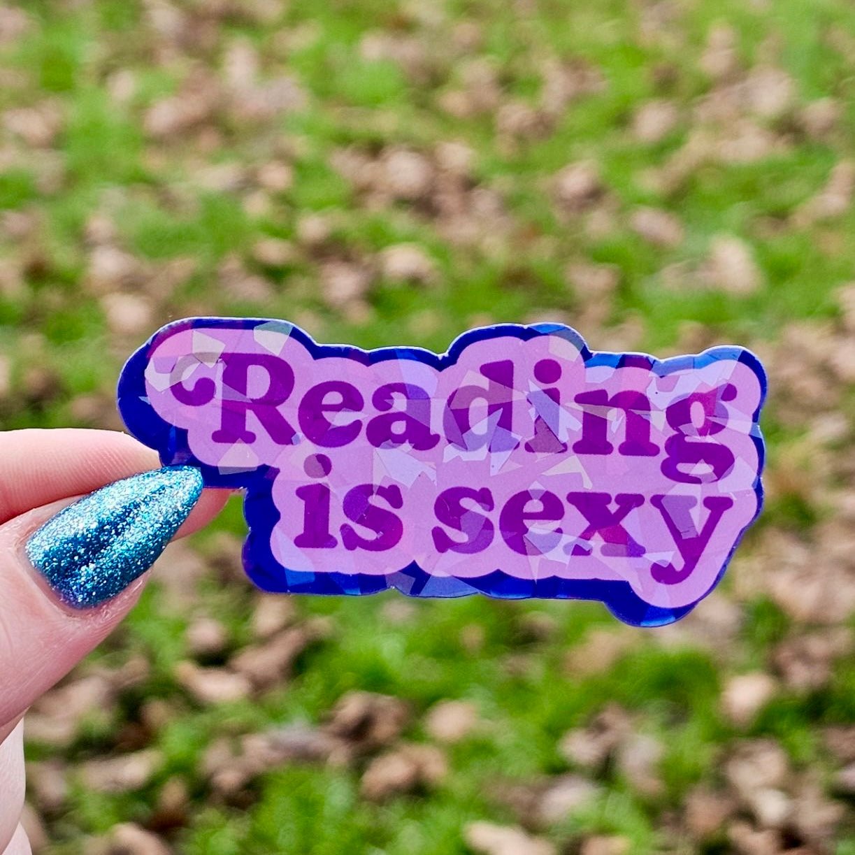 Reading is Sexy Sticker - Awfullynerdy.co