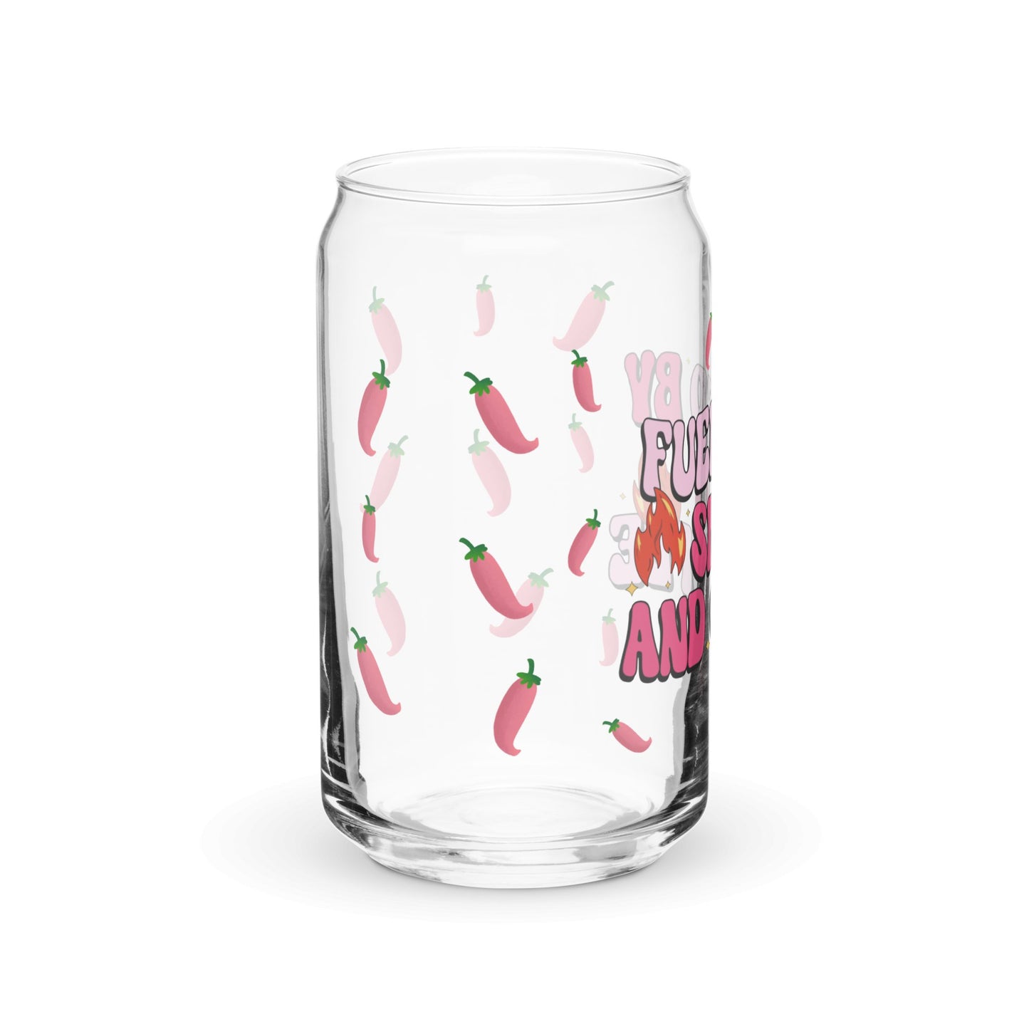 Smut and Coffee 16 oz glass | Bookish Cup for Smut Lovers