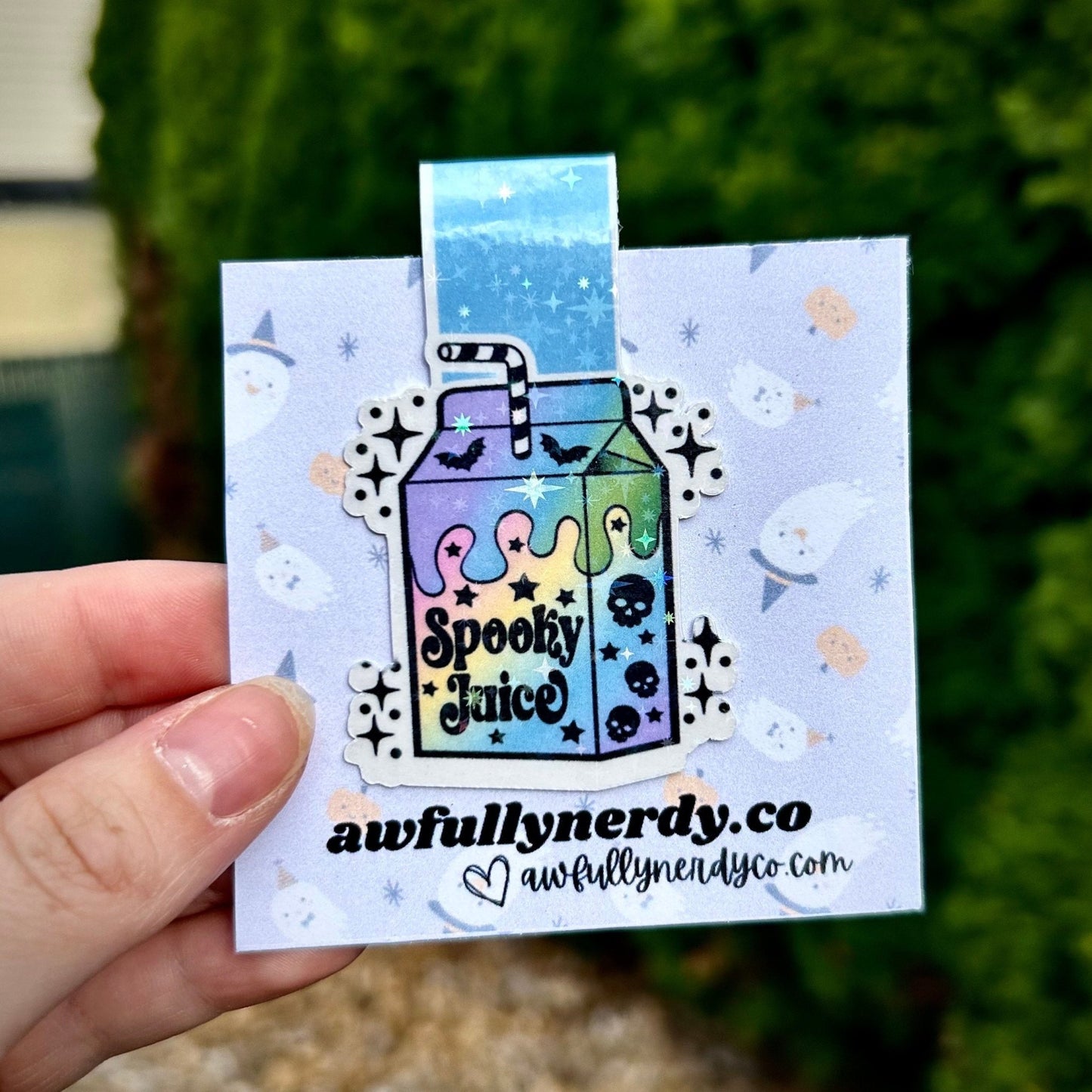 Spooky Juice Magnetic Bookmark