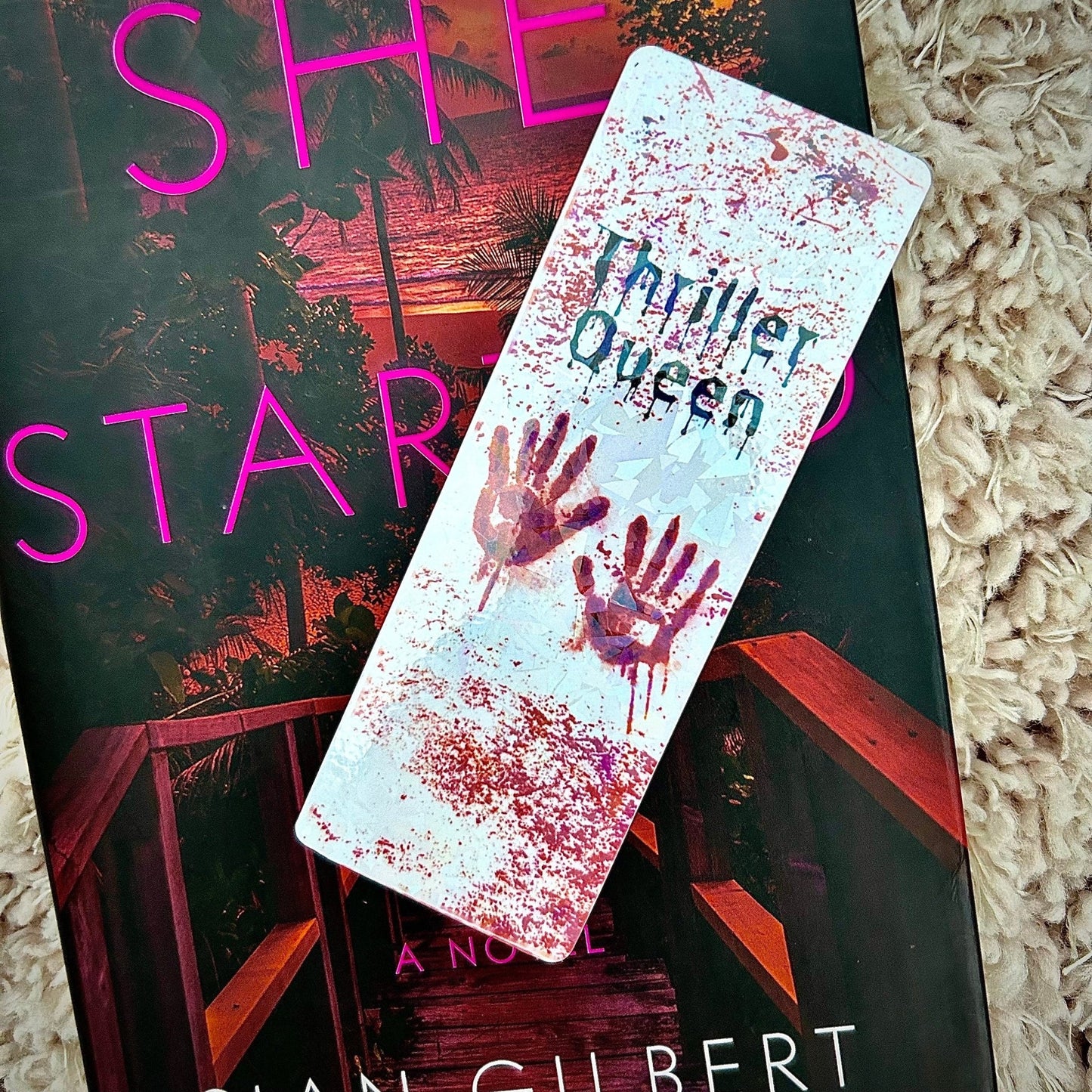 Thriller Queen Bookmark - Awfullynerdy.co