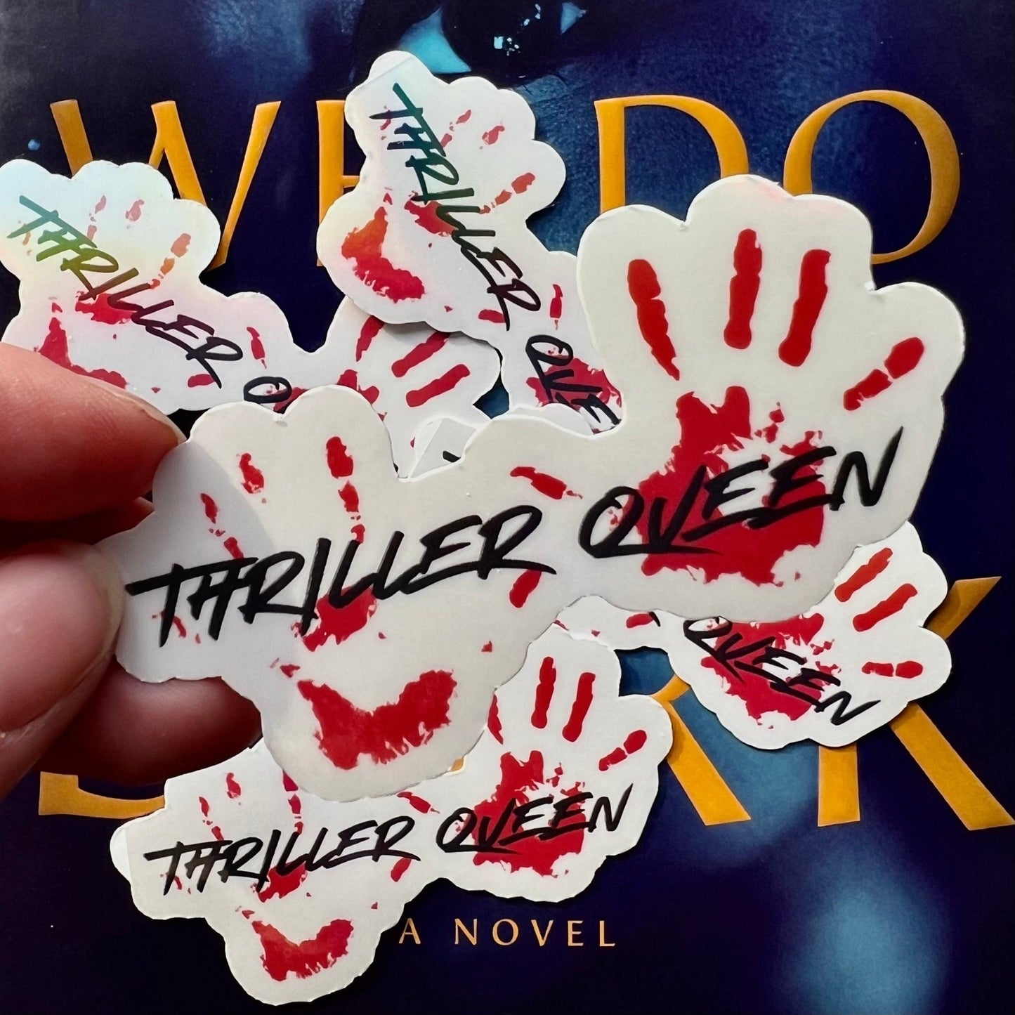 Thriller Queen Sticker - Awfullynerdy.co