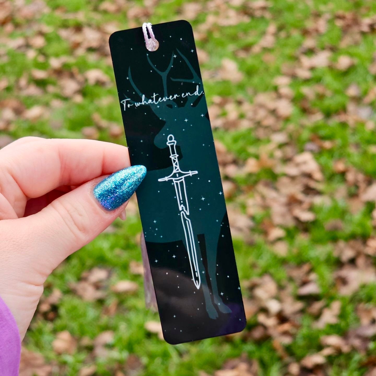Throne of Glass To Whatever End Metal Bookmark - Awfullynerdy.co