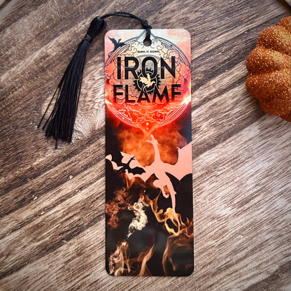 Iron Flame Color Metal Bookmark