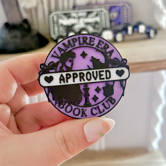 Vampire Era Book Club 3D Printed Collapsible Grip
