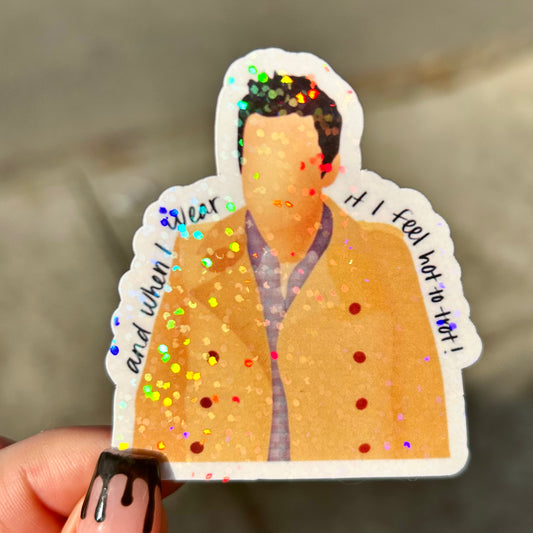 Nick Trench Coat Sticker
