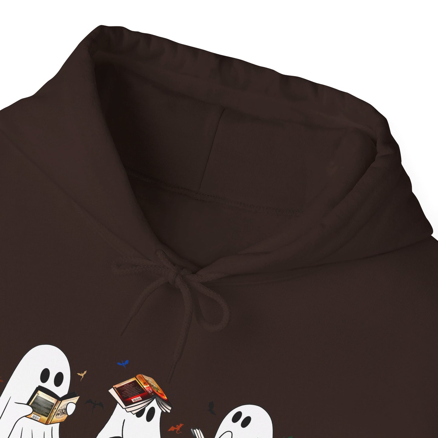 Fourth Wing Reading Ghosts Heavy Blend™ Hooded Sweatshirt - Awfullynerdy.co