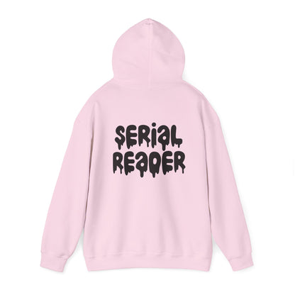 Bookish & Serial Reader Unisex Hoodie | Cozy Sweatshirt for Book Lovers - Awfullynerdy.co