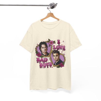 Graphic Tee — "I Love Bad Boys" TVD T-Shirt