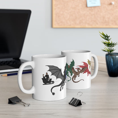Holiday Dragons Mug