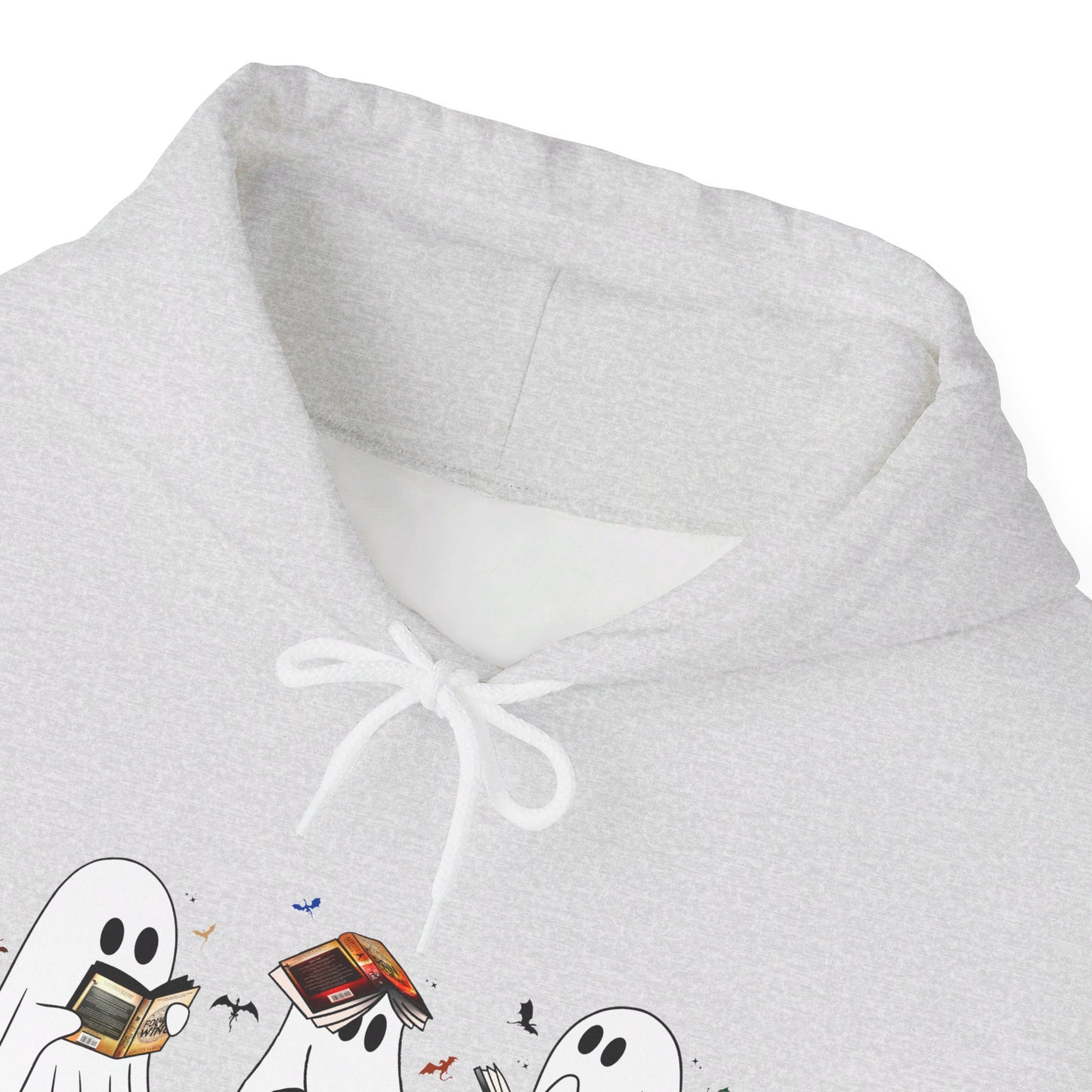 Fourth Wing Reading Ghosts Heavy Blend™ Hooded Sweatshirt - Awfullynerdy.co