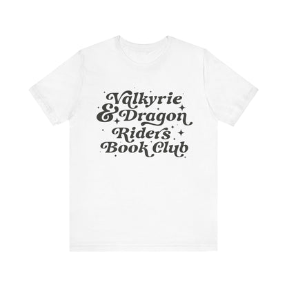 Valkyrie & Dragon Riders Book Club Unisex Jersey Short Sleeve Tee