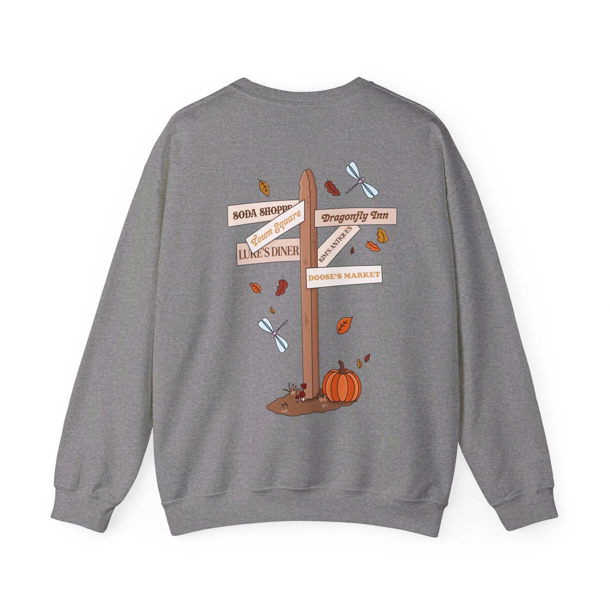 Gilmore Girls Season Fall Crewneck Sweatshirt - Awfullynerdy.co