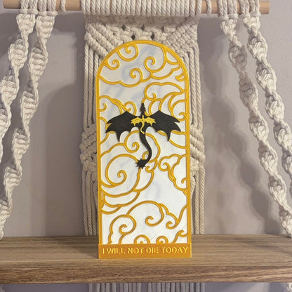 Two Dragons Lightening Inspired Tealight Book Nook