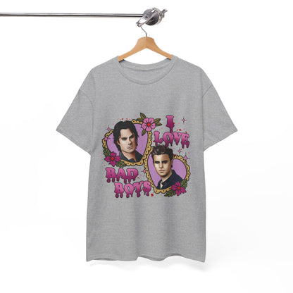 Graphic Tee — "I Love Bad Boys" TVD T-Shirt