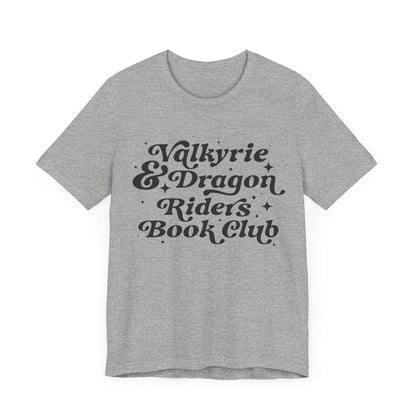 Valkyrie & Dragon Riders Book Club Unisex Jersey Short Sleeve Tee