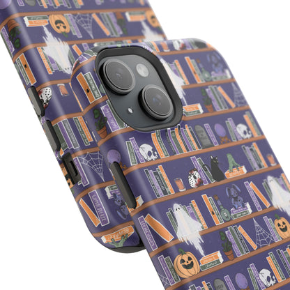 Spooky Bookshelf Magnetic Impact-Resistant Case