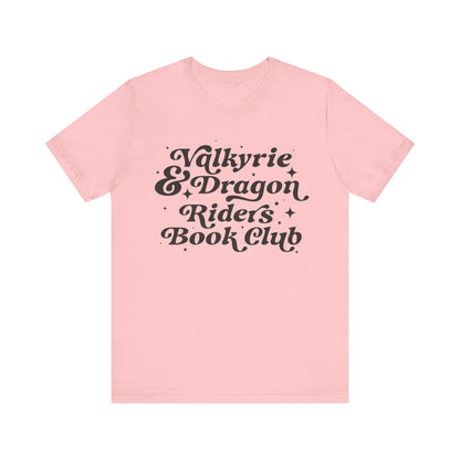 Valkyrie & Dragon Riders Book Club Unisex Jersey Short Sleeve Tee