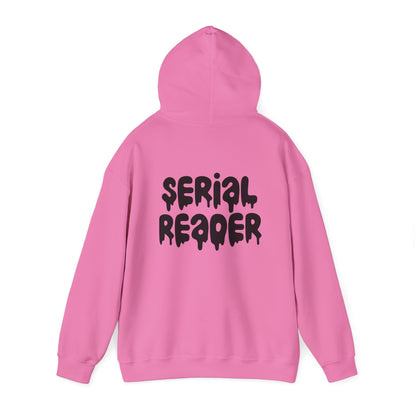 Bookish & Serial Reader Unisex Hoodie | Cozy Sweatshirt for Book Lovers - Awfullynerdy.co