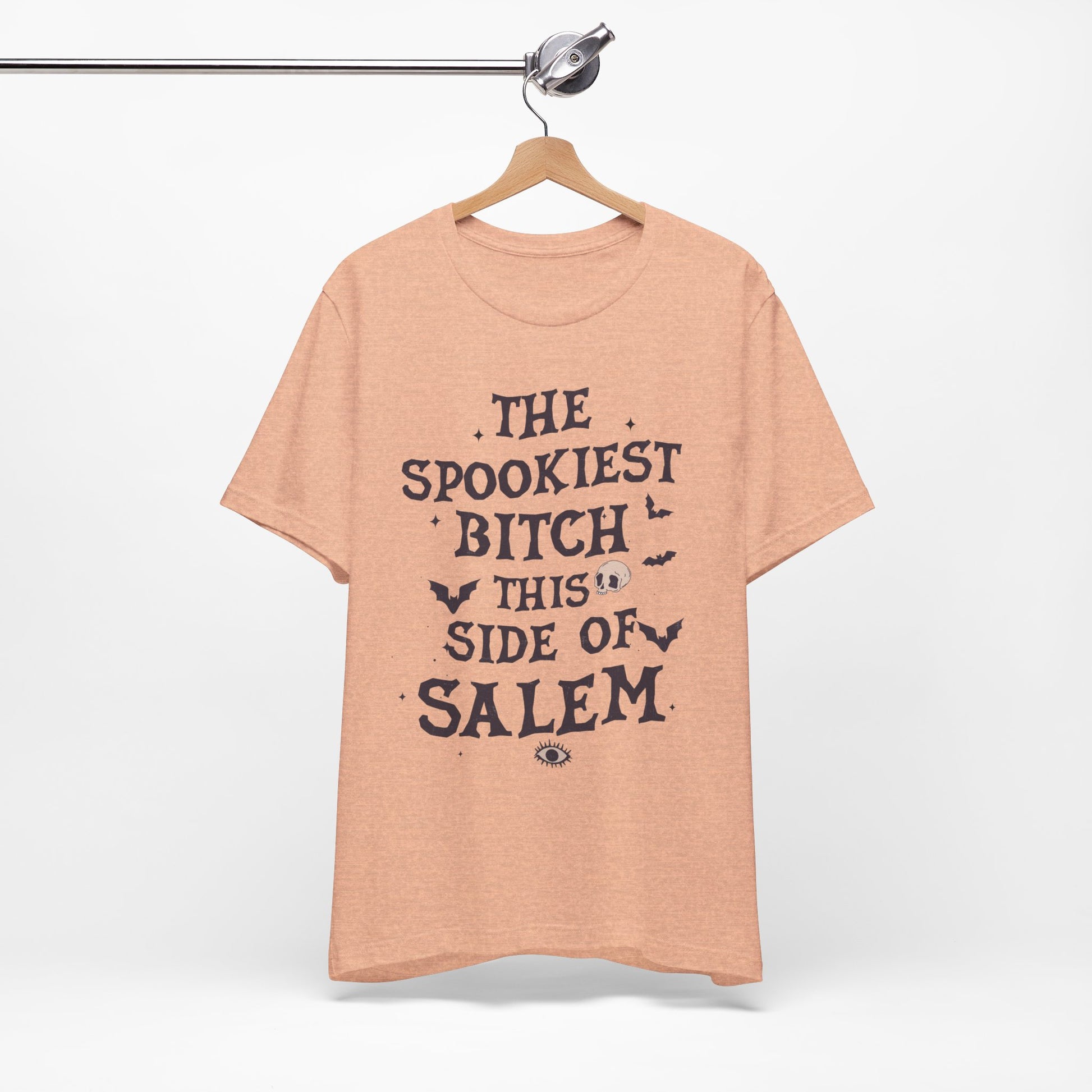 The Spookiest B This Side of Salem Unisex Jersey Short Sleeve Tee - Awfullynerdy.co