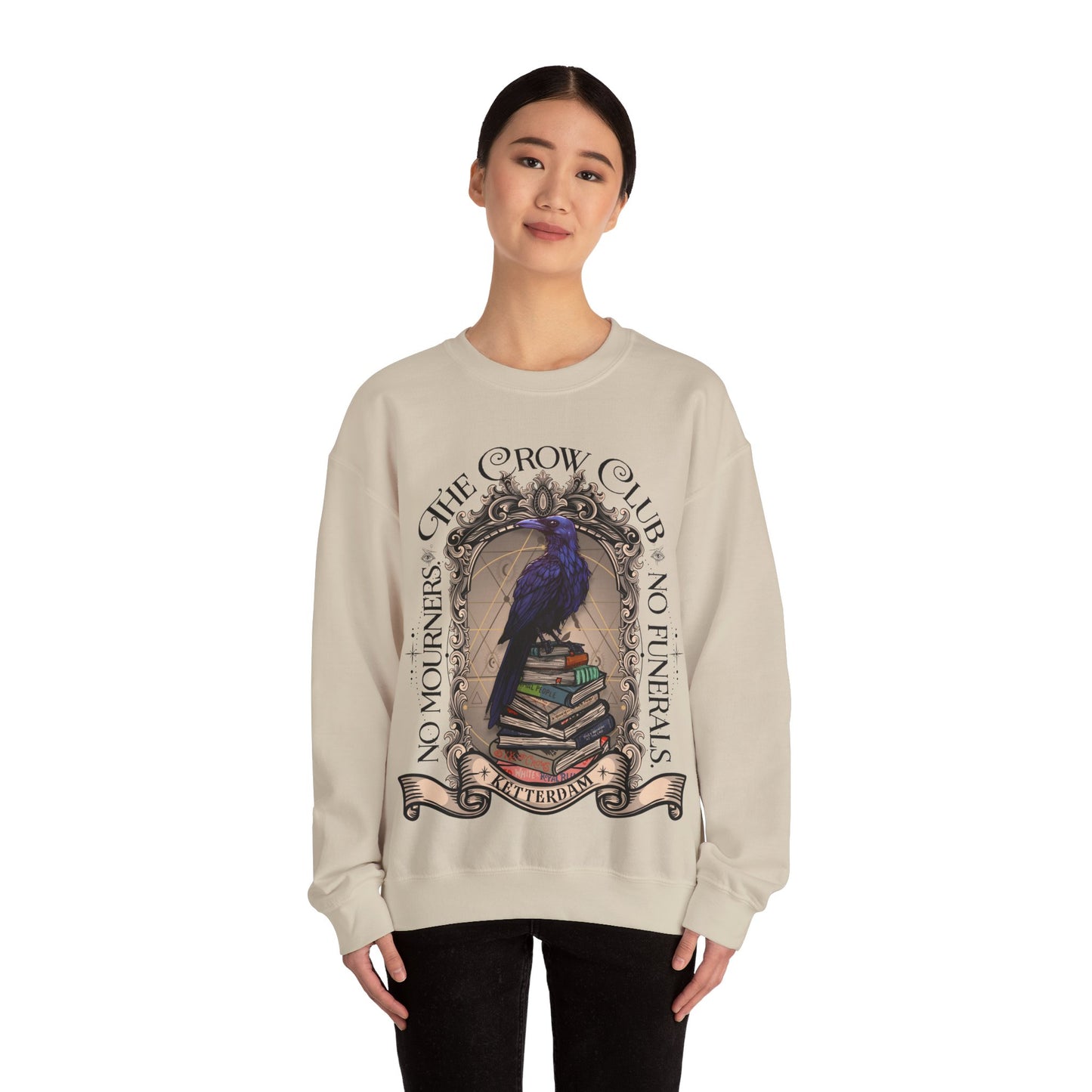 Six of Crows The Crow Club Heavy Blend™ Crewneck Sweatshirt - Awfullynerdy.co