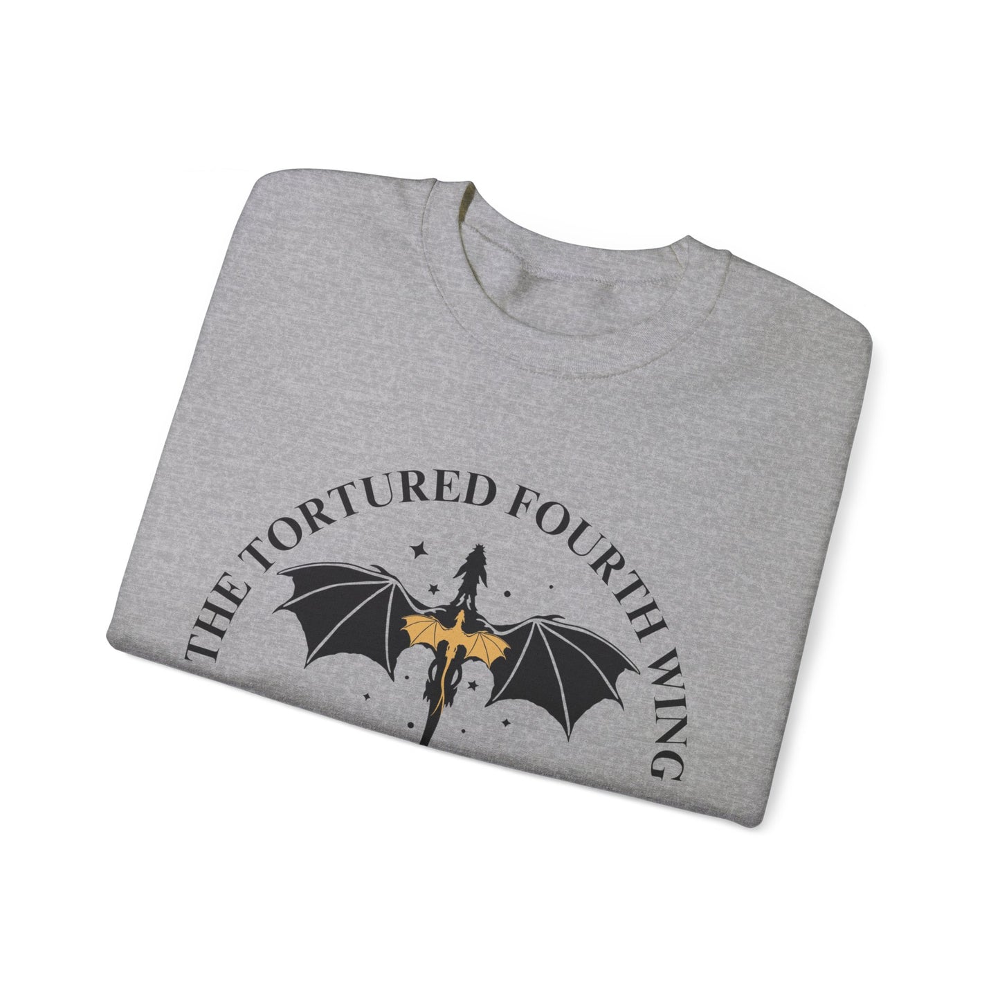 The Tortured Fourth Wing Department Unisex Heavy Blend™ Crewneck Sweatshirt