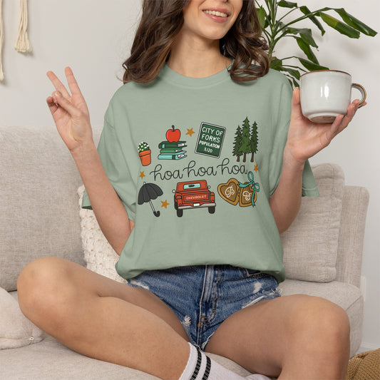 Hoa Hoa Hoa Comfort Colors T-Shirt