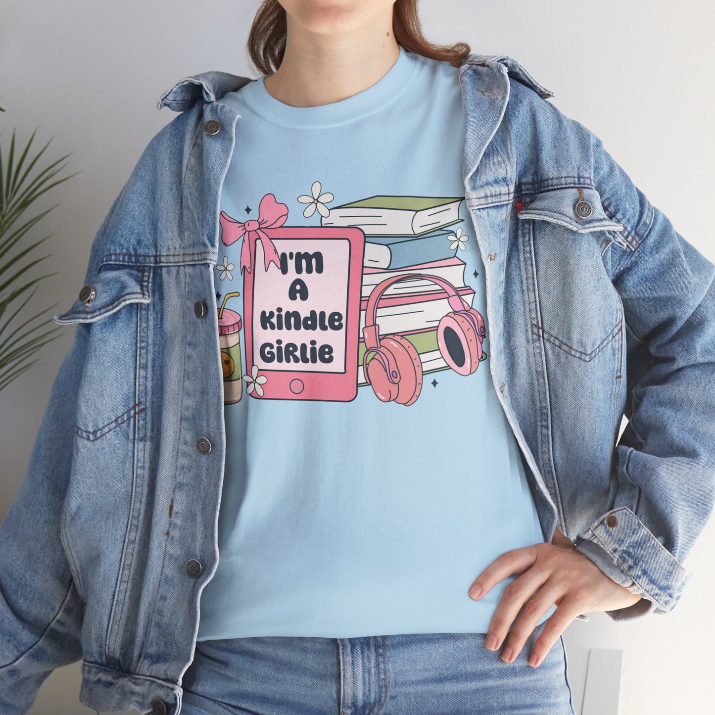 I'm a Kindle Girlie Gildan Unisex Heavy Cotton Tee