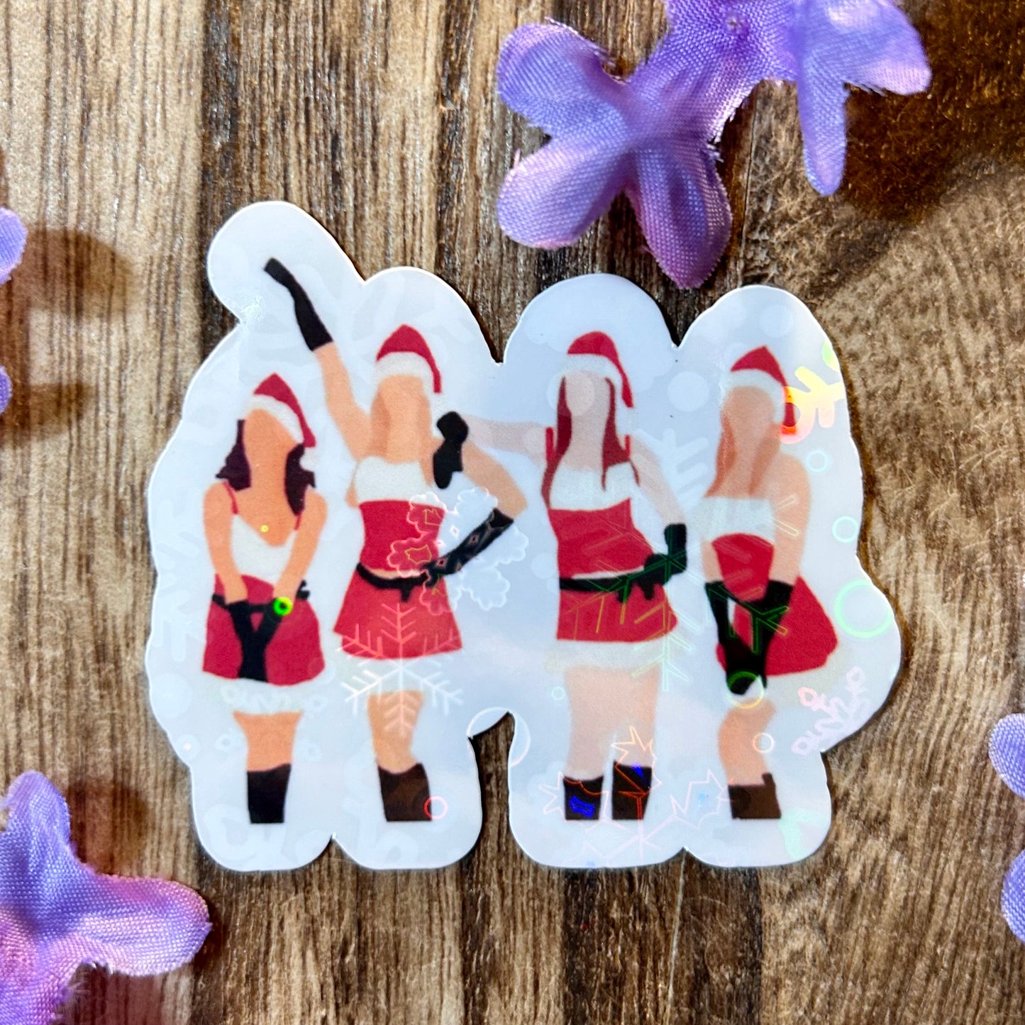 Holiday Fetch-Mas Sticker