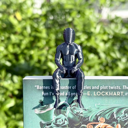 3D Printed Hot Biker Bookmark | Cute Book Accessory