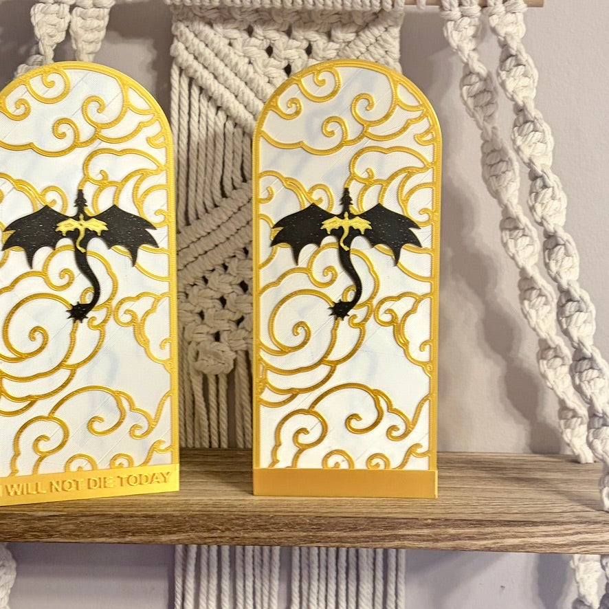 Two Dragons Lightening Inspired Tealight Book Nook