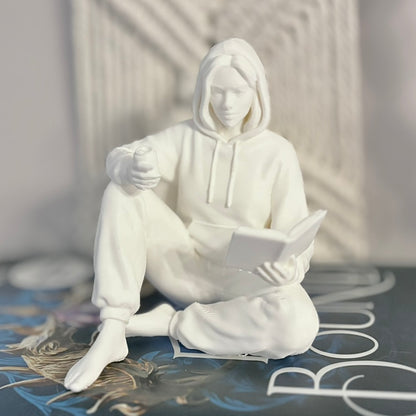 Hot Girls Read 3D Printed Bookshelf Decor