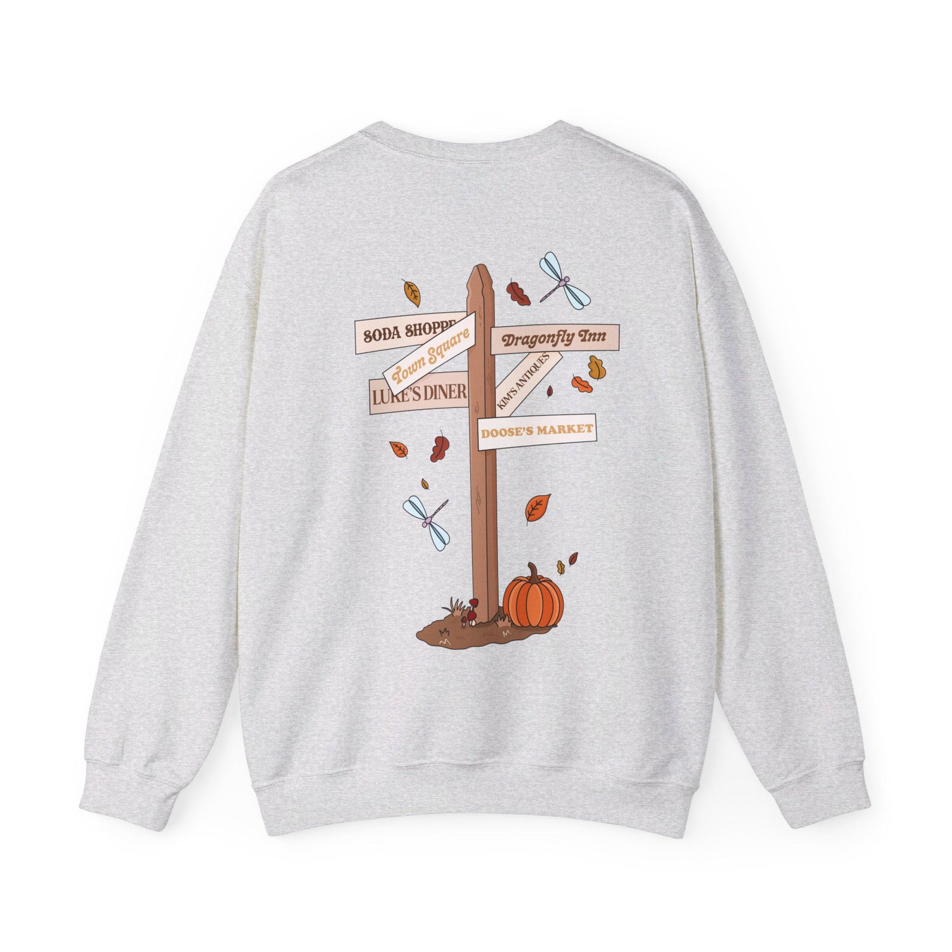 Gilmore Girls Season Fall Crewneck Sweatshirt - Awfullynerdy.co