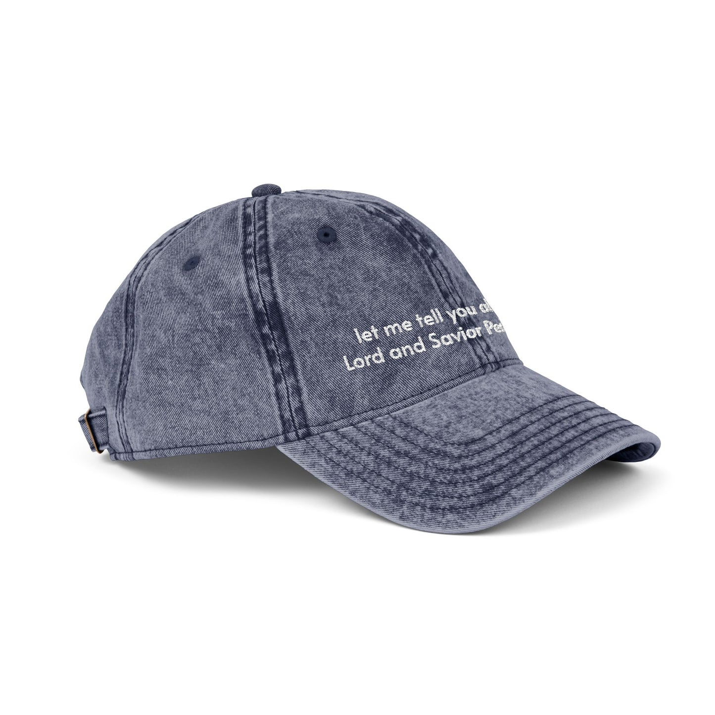 Embroidered Vintage Cap - Pedro Pascal Hat, Retro Dad Hat, Embroidery Baseball Cap, Vintage Style Headwear, Classic Actor Inspired