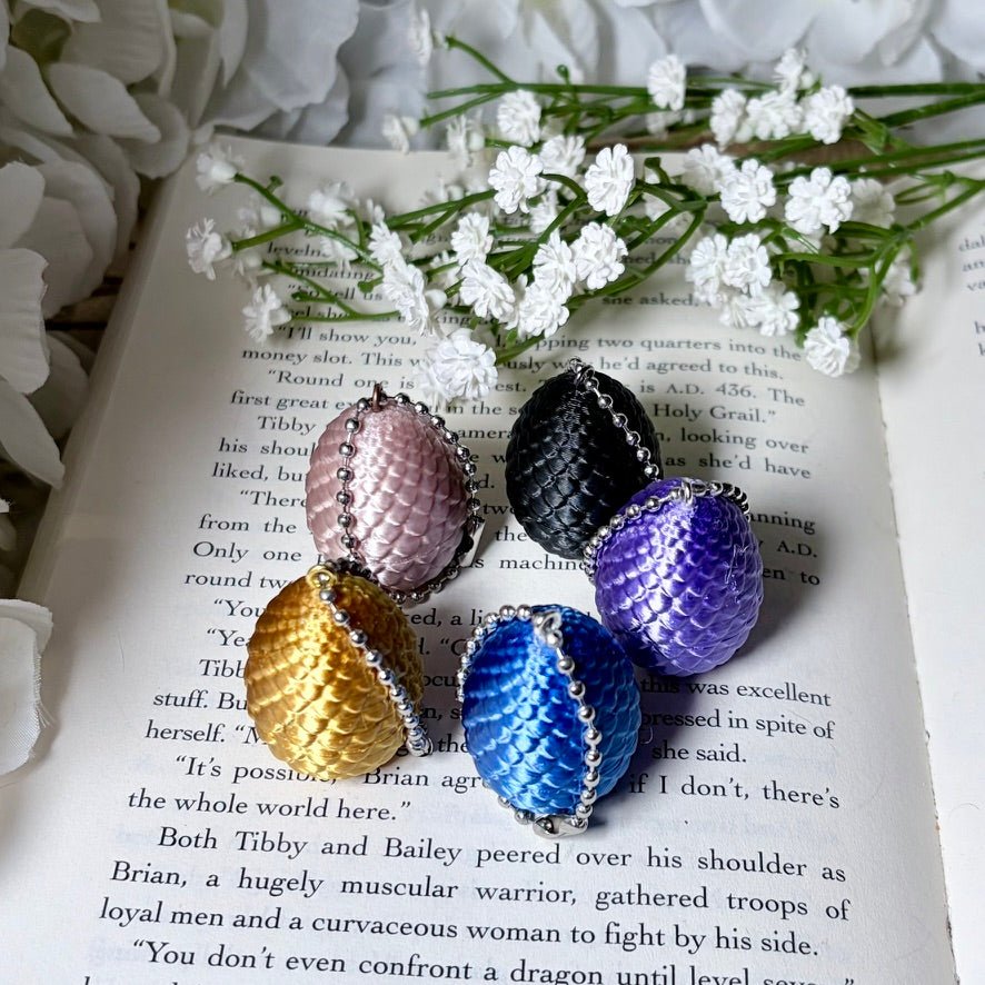 3D Printed Baby Dragon in an Egg - keychain version available - Awfullynerdy.co