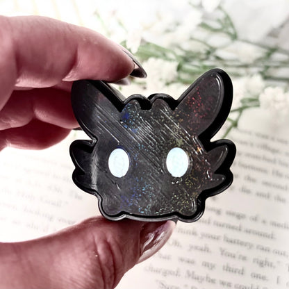 3d Printed Dragon Green Eyes Sparkle Fidget Clicker - Awfullynerdy.co