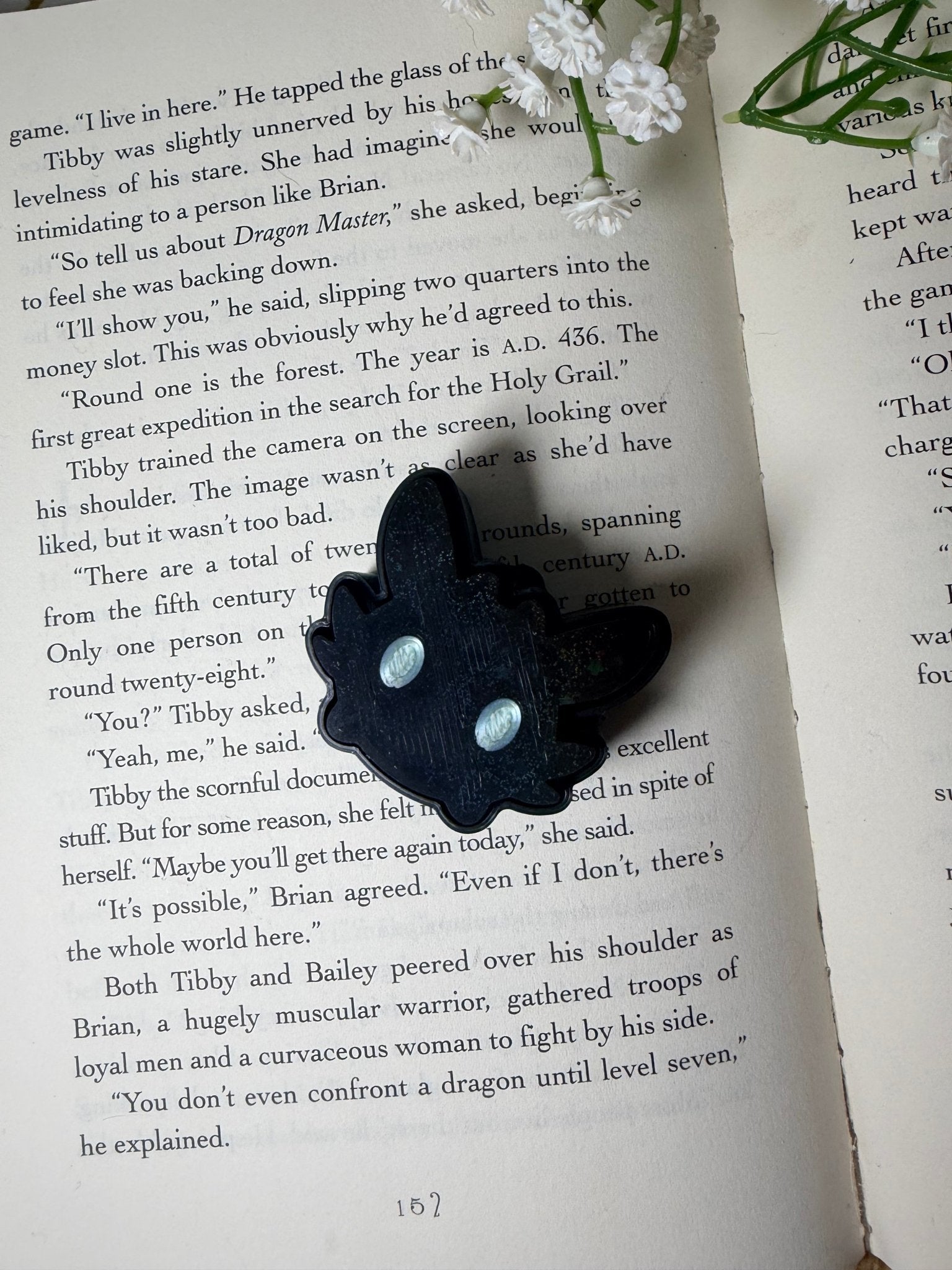 3d Printed Dragon Green Eyes Sparkle Fidget Clicker - Awfullynerdy.co