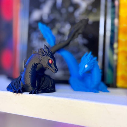 3d Printed Dragon Lovers Bookshelf Decor - Awfullynerdy.co