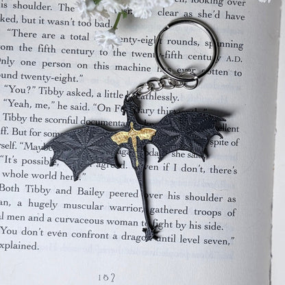 3D Printed Dragons Keychain | Keyring - Awfullynerdy.co