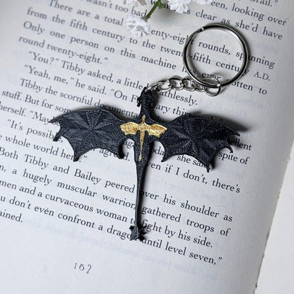 3D Printed Dragons Keychain | Keyring - Awfullynerdy.co