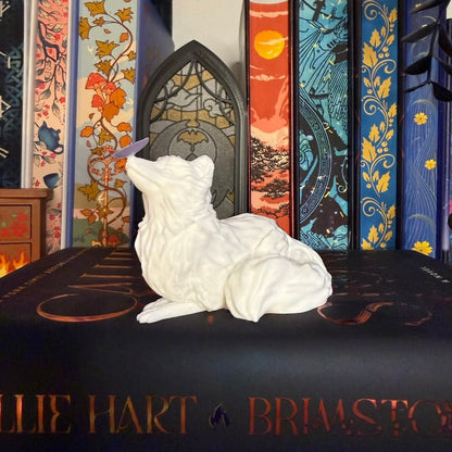 3d Printed Fox with Butterfly Bookshelf Decor - Awfullynerdy.co