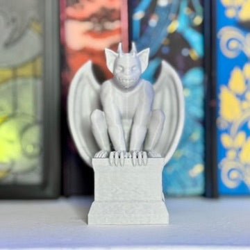 3d Printed Gargoyle Bookshelf Decor - Awfullynerdy.co