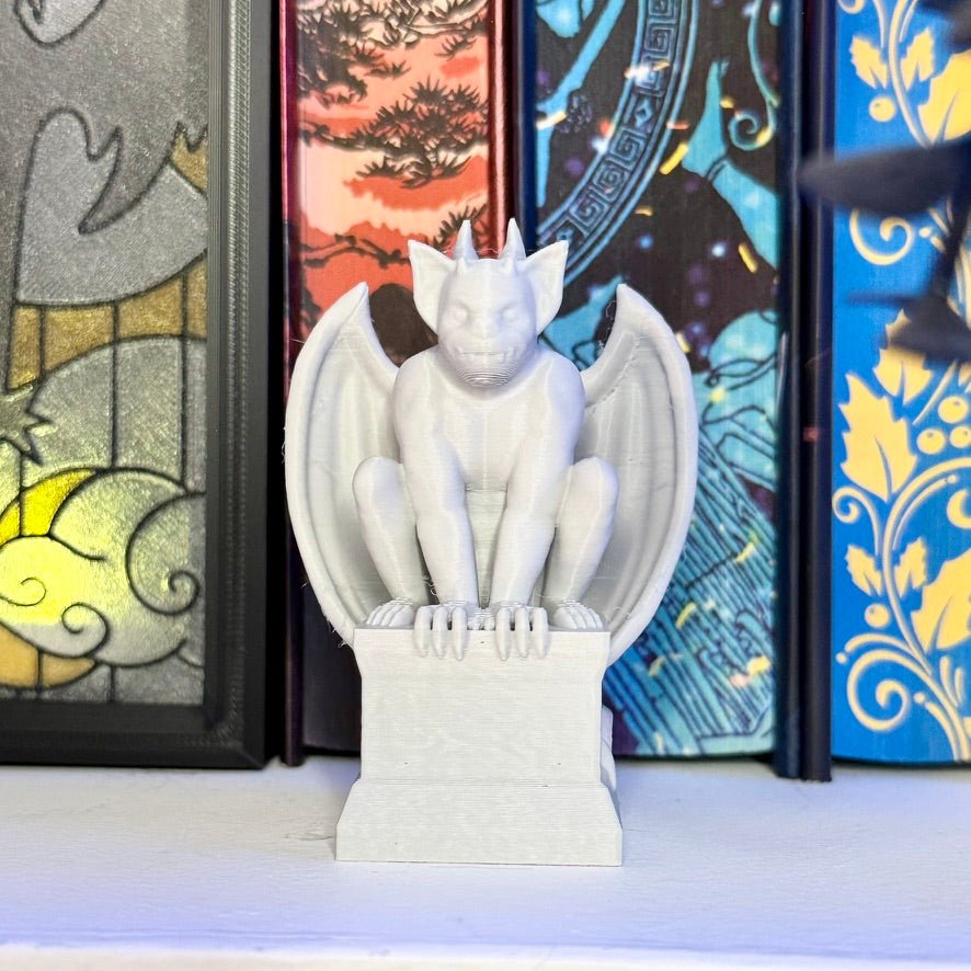 3d Printed Gargoyle Bookshelf Decor - Awfullynerdy.co