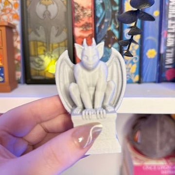 3d Printed Gargoyle Bookshelf Decor - Awfullynerdy.co