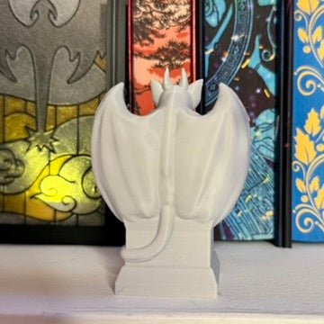 3d Printed Gargoyle Bookshelf Decor - Awfullynerdy.co
