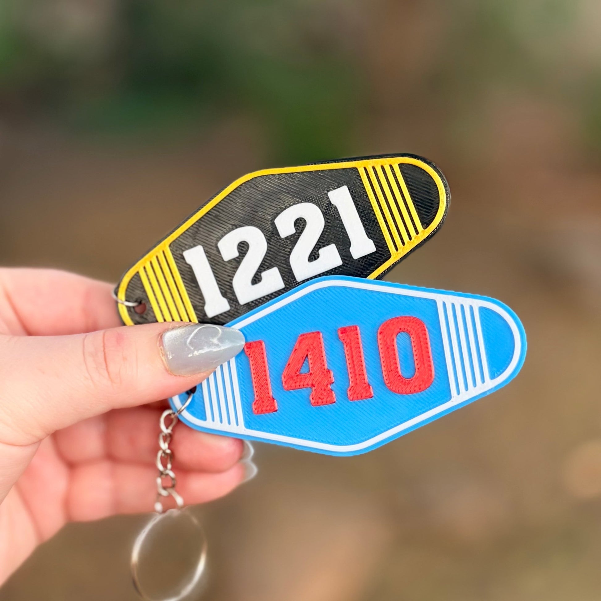 3D Printed Heated Rivalry Inspired Hotel Keychains | Bundle of 2 | Book Lover Keychain Set | Lightweight Fandom Accessory (Copy) - Awfullynerdy.co