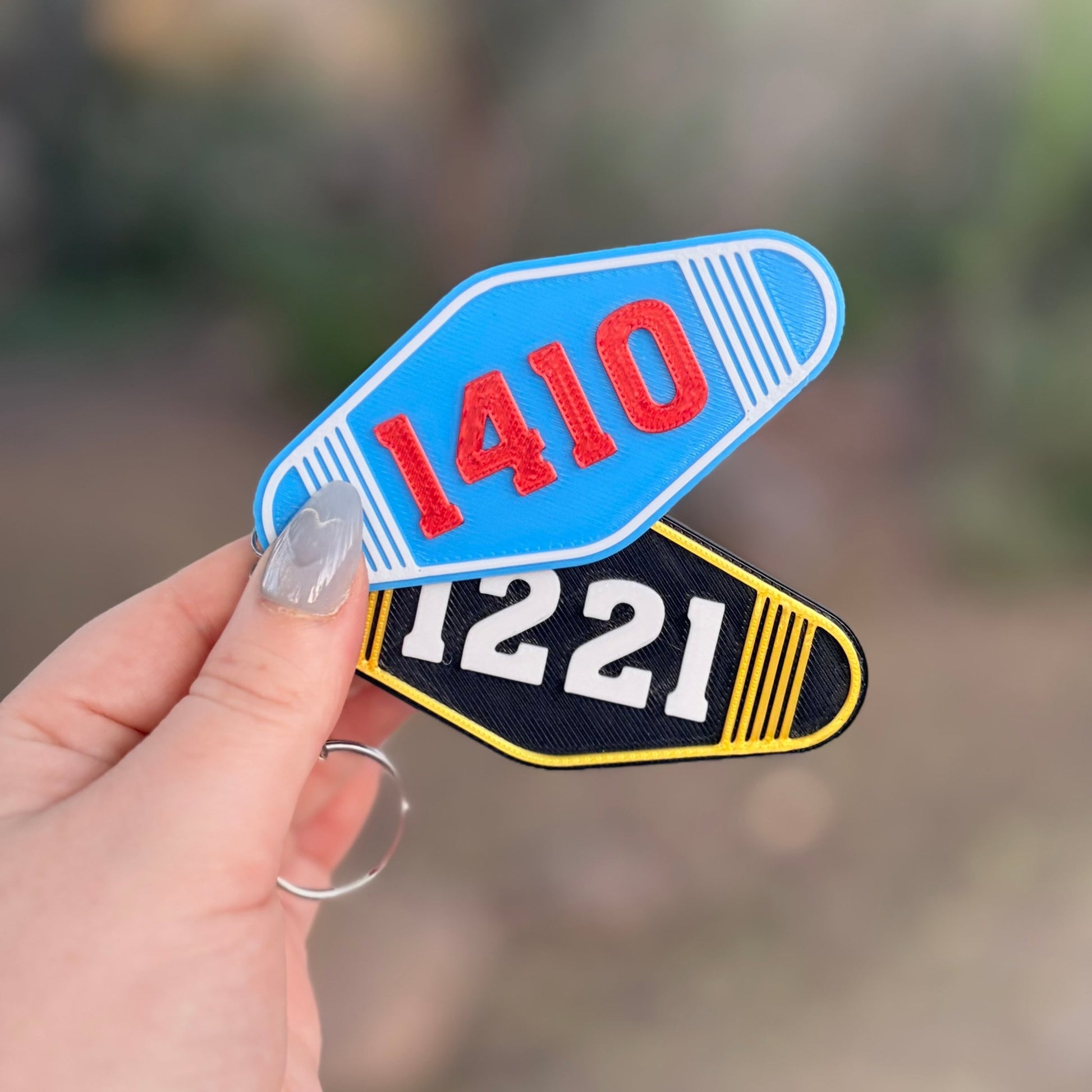 3D Printed Heated Rivalry Inspired Hotel Keychains | Bundle of 2 | Book Lover Keychain Set | Lightweight Fandom Accessory (Copy) - Awfullynerdy.co